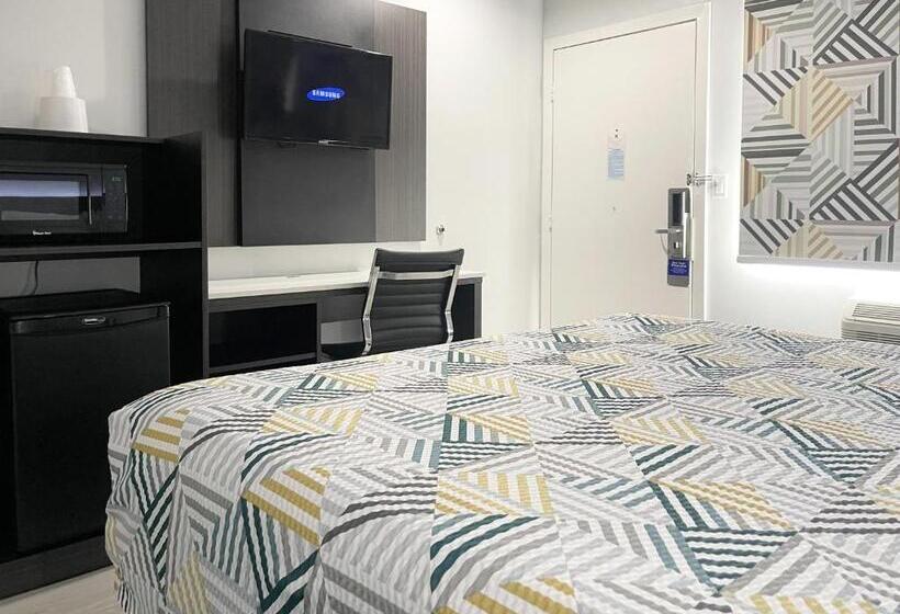 Номер Стандарт Кровать Кинг Адаптированный для Инвалидов, Motel 6morro Bay, Ca