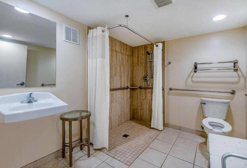 身障者適用キングサイズベッドルーム, Quality Inn Savannah Historic District