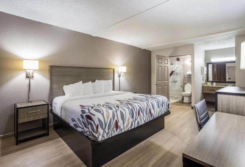 Номер Deluxe Адаптированный для Инвалидов, Red Roof Inn Savannah   Richmond Hill I 95
