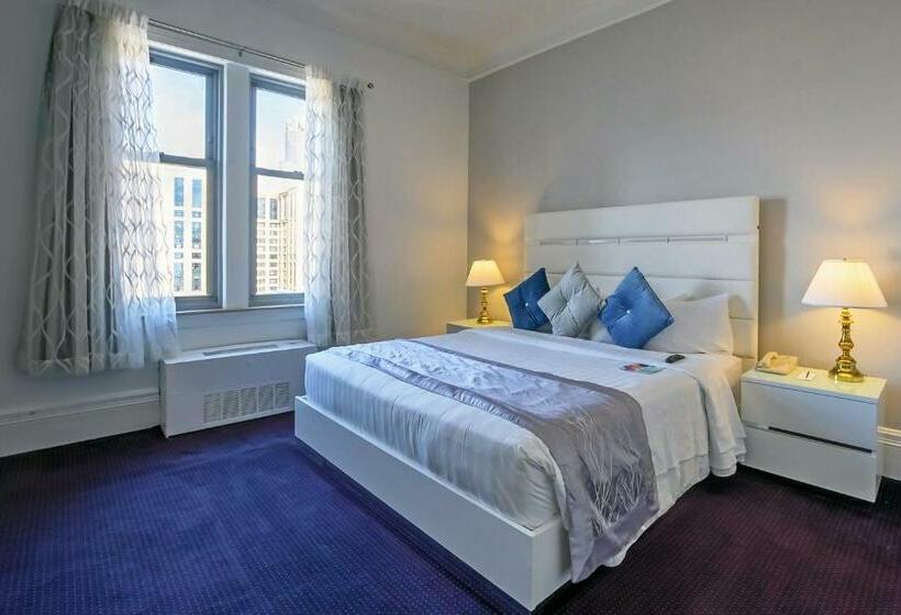 غرفة قياسية سرير كينج, Congress Plaza Hotel Chicago
