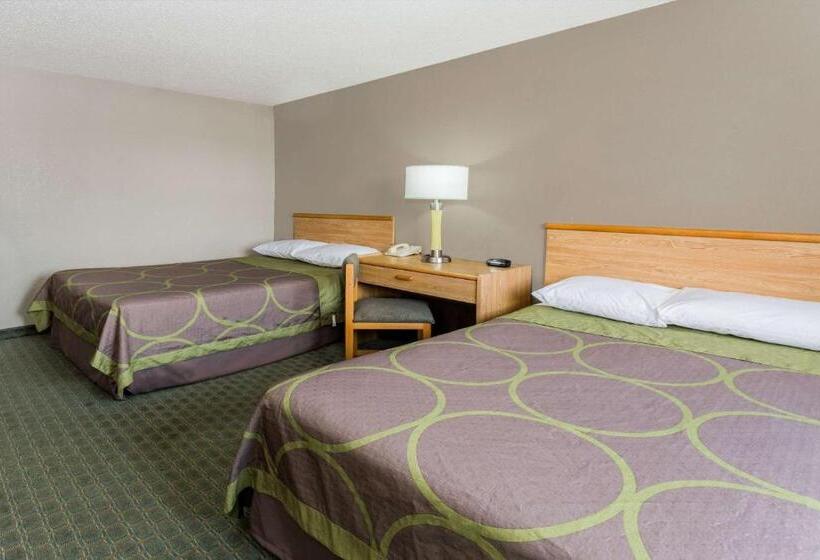 Номер Стандарт 2 Двуспальные Кровати, Super 8 By Wyndham St. Charles