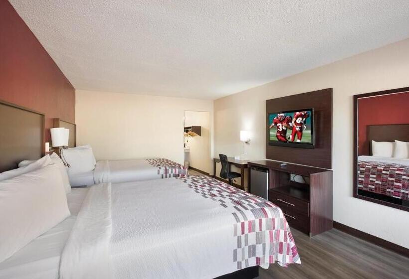 Quarto Deluxe Adaptado para Incapacitados, Red Roof Inn Dillon, Sc