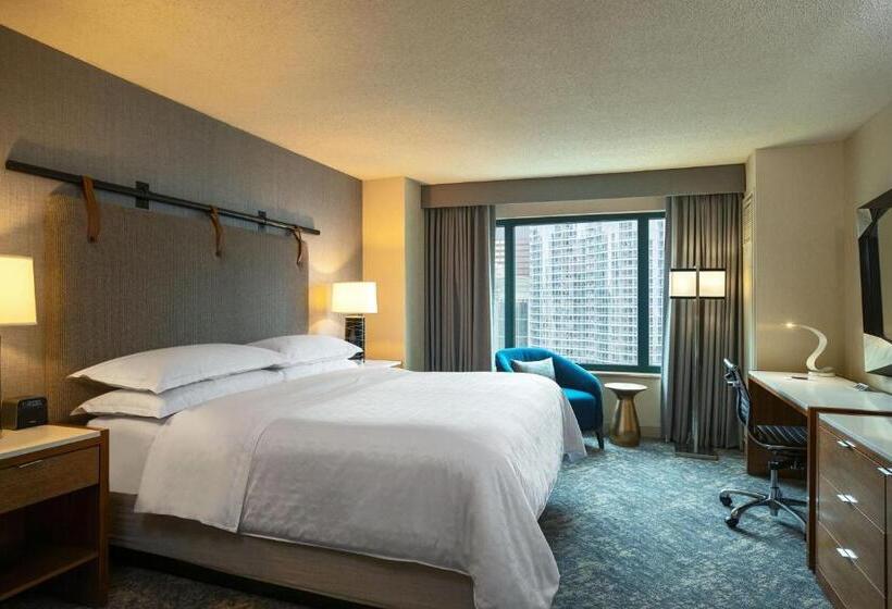 キングサイズベッドのクラシックルーム, Sheraton Grand Chicago Riverwalk