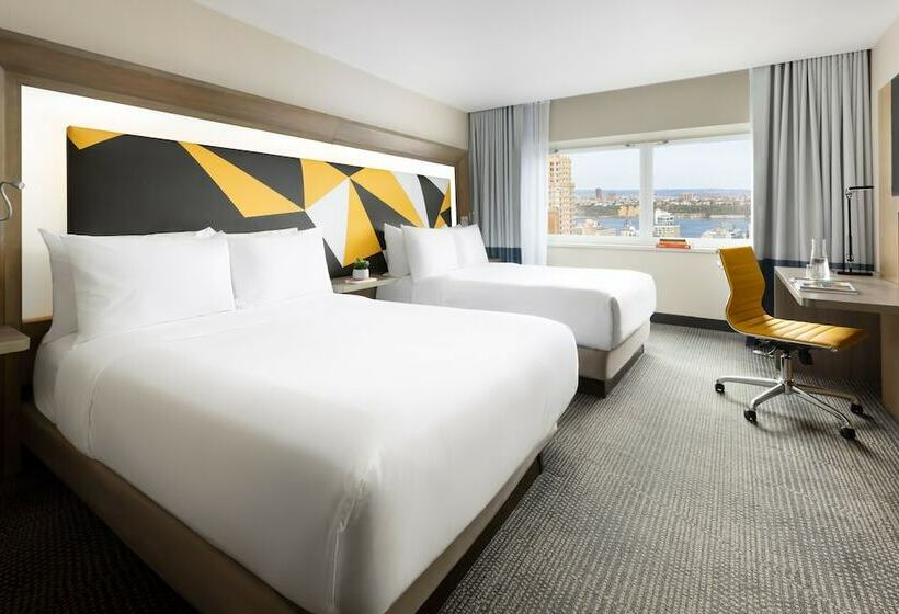 اتاق سوپریور با چشم‌انداز رودخانه, M Social Hotel Times Square New York