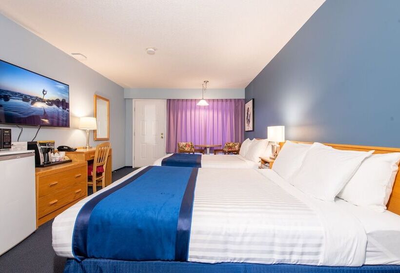 Номер Стандарт 2 Двуспальные Кровати, Ocean Crest Motel