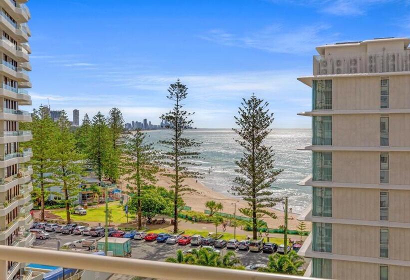 Апартаменты 1 Спальня Вид на Море, Burleigh Beach Tower