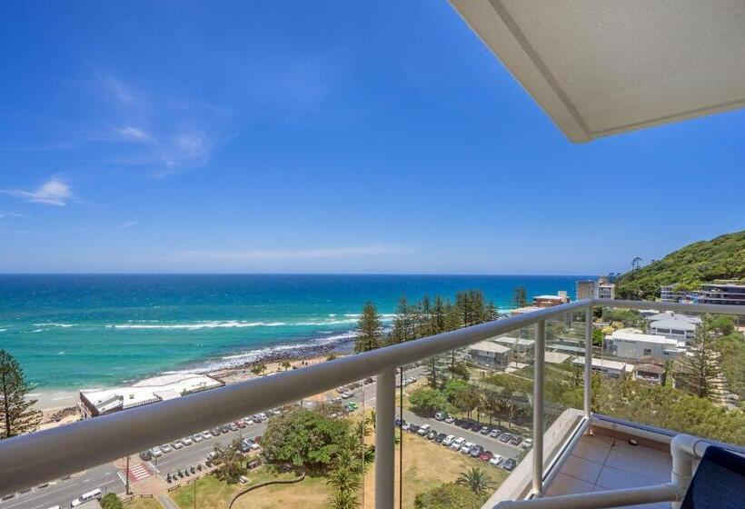 Апартаменты 2 Спальни Вид на Море, Burleigh Beach Tower