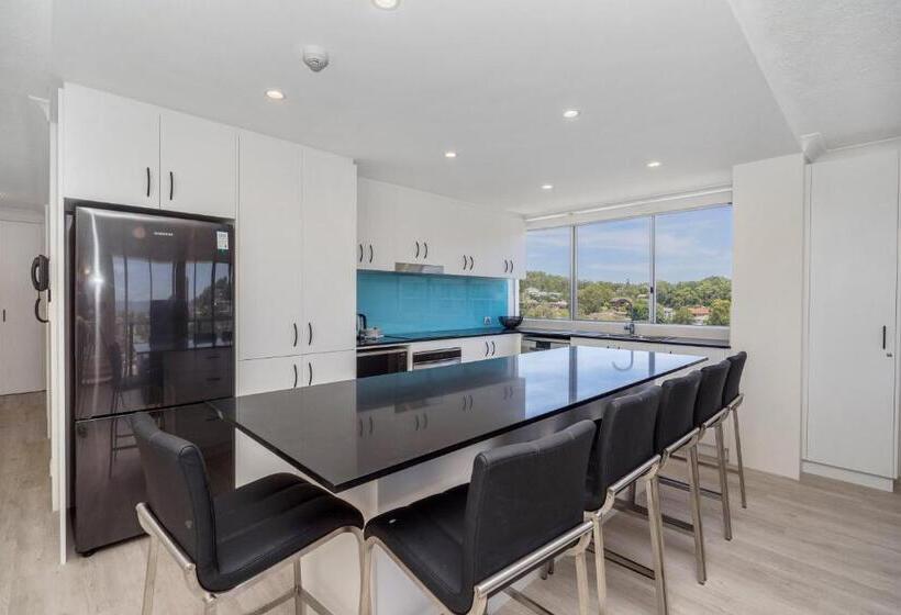Апартаменты Superior 1 Спальня Вид на Море, Burleigh Beach Tower