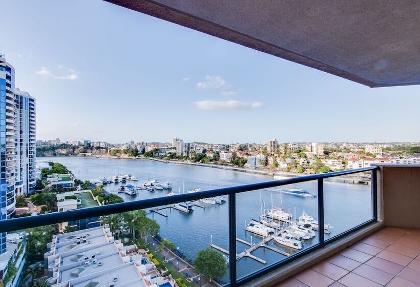 침실 2개 아파트, Dockside Brisbane