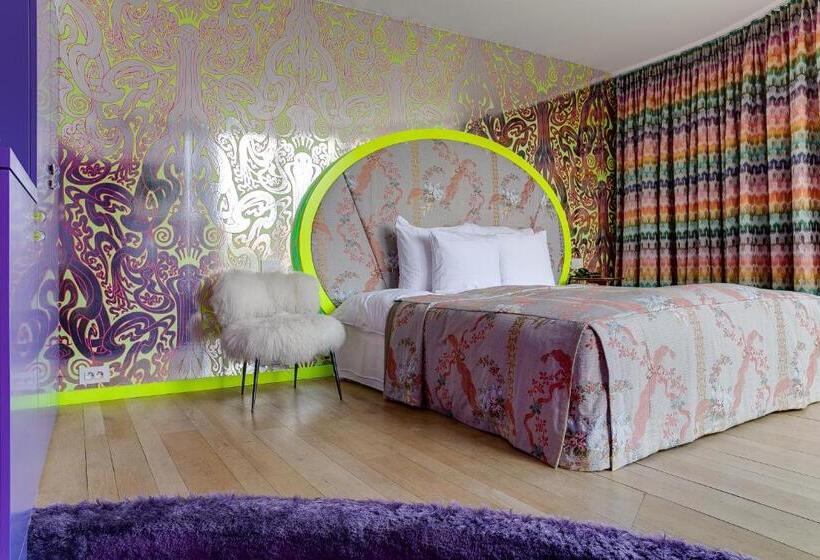 חדר דחוקס עם מיטת קינג, Small Luxury Hotel De Witte Lelie