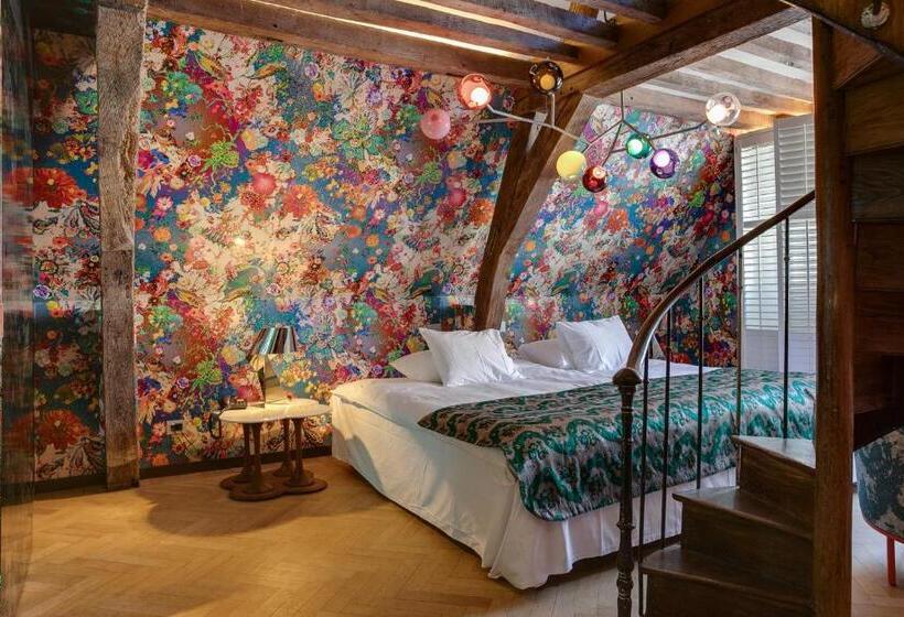 غرفة ديلوكس سرير كينج, Small Luxury Hotel De Witte Lelie