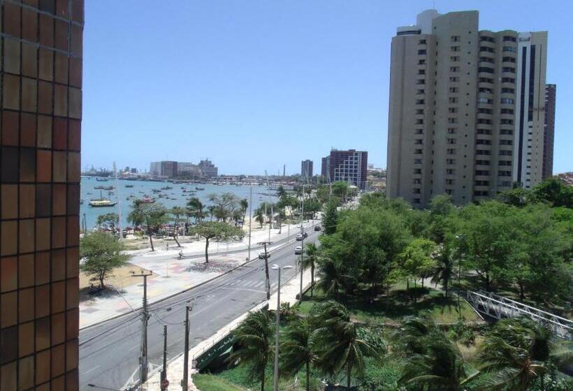 Апартаменты 1 Спальня Боковой Вид на Море, Iracema Residence Hotel Flat