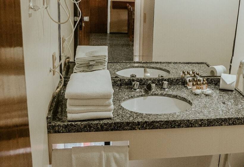 דירה בת חדר שינה 1 צדדית נוף לים, Iracema Residence Hotel Flat