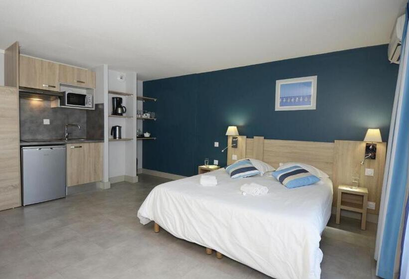 Семейное Студио, Residence Odalys Aqualia