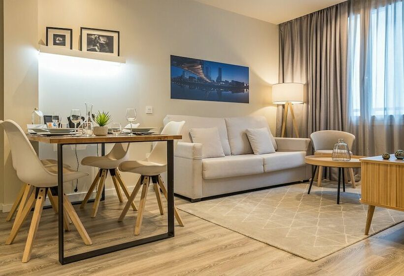 스탠다드 스튜디오 (테라스구비), Bilbao City Center by Abba Suites