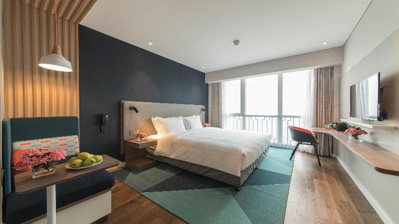 キングサイズベッドのスタンダードルーム, Holiday Inn Express Liyang Huafu, An Ihg