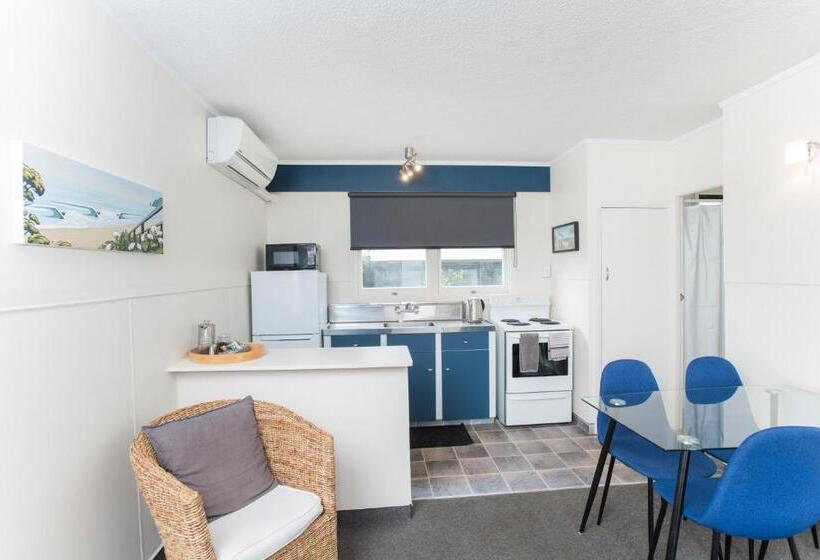 Апартаменты 1 Спальня Нижний Этаж, Waikanae Beach Motel