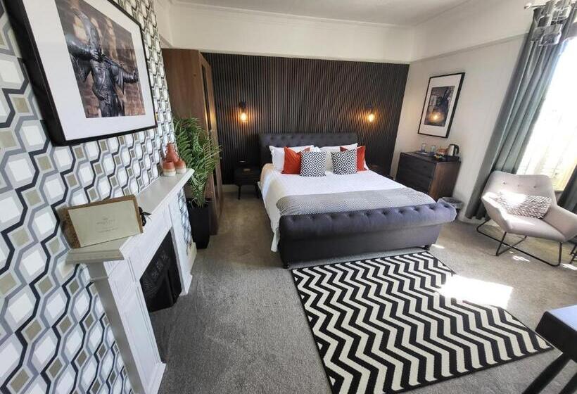 חדר דחוקס עם מיטת קינג, Belle Vue Guest House