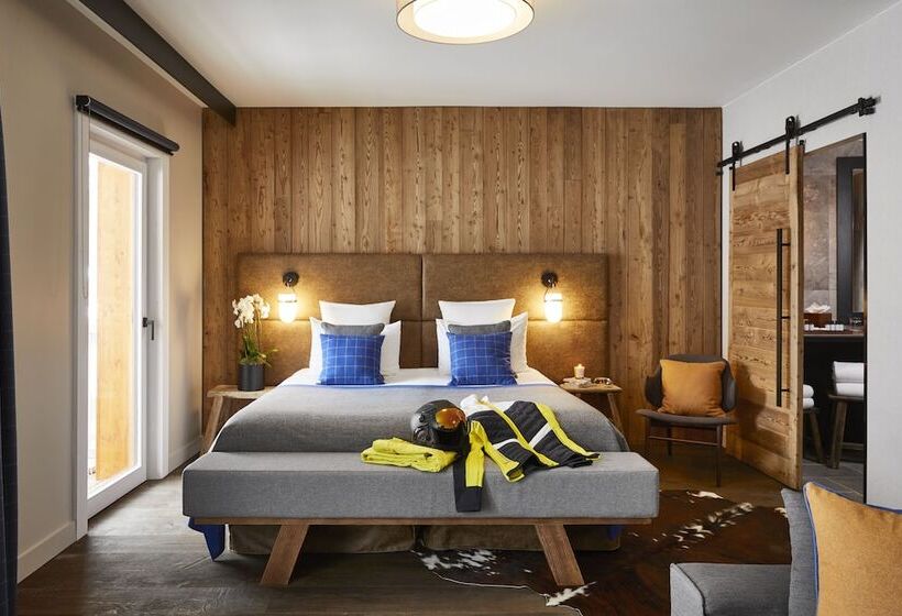 Люкс Superior, Ecrin Blanc Resort Courchevel   Aquapark