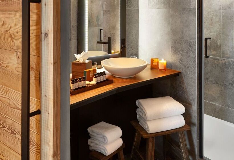 Люкс, Ecrin Blanc Resort Courchevel   Aquapark