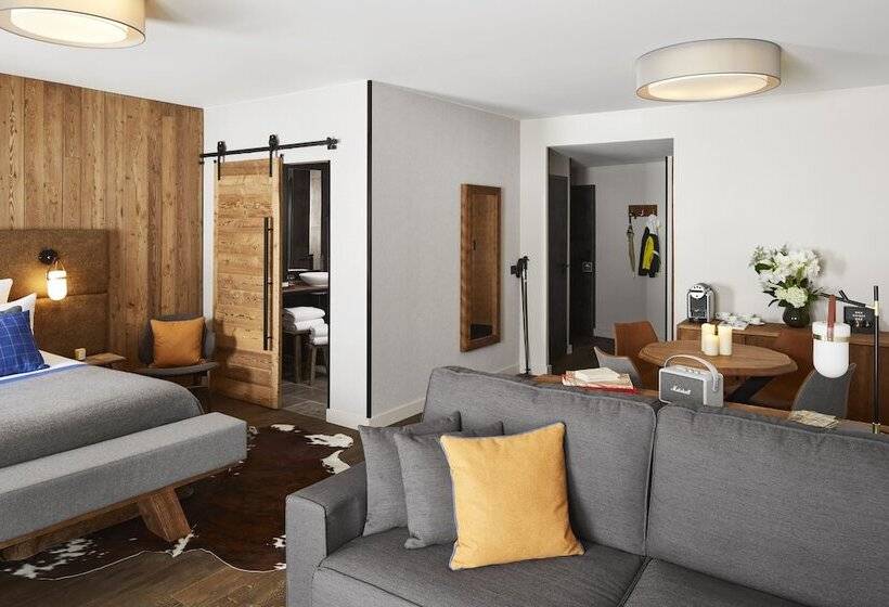Люкс, Ecrin Blanc Resort Courchevel   Aquapark
