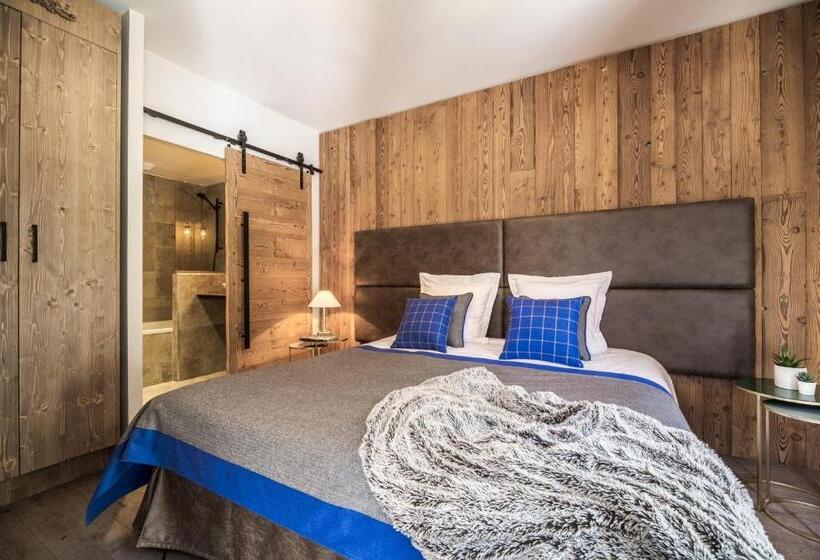 Люкс, Ecrin Blanc Resort Courchevel   Aquapark