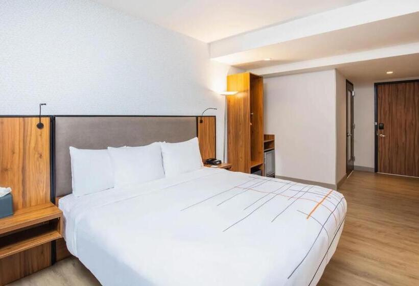 اتاق استاندارد با تخت بزرگ برای معلولان, La Quinta By Wyndham Time Square South