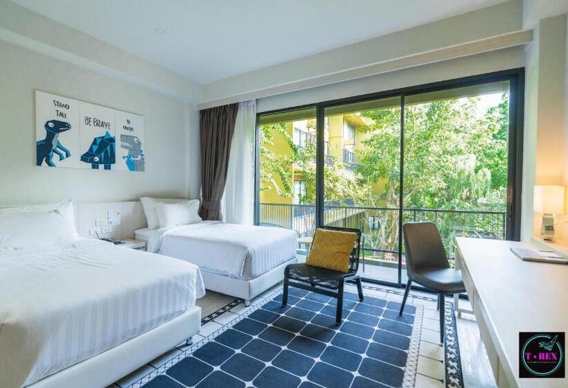 Номер Премиум, T Rex Buriram Boutique Hotel New Hotel In Buriram