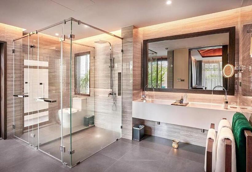 Вилла с 1 спальней и бассейном, Khanom Beach Resort And Spa