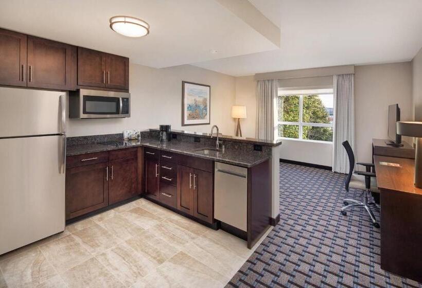 Люкс Кровать Кинг, Residence Inn By Marriott Seattle South/renton