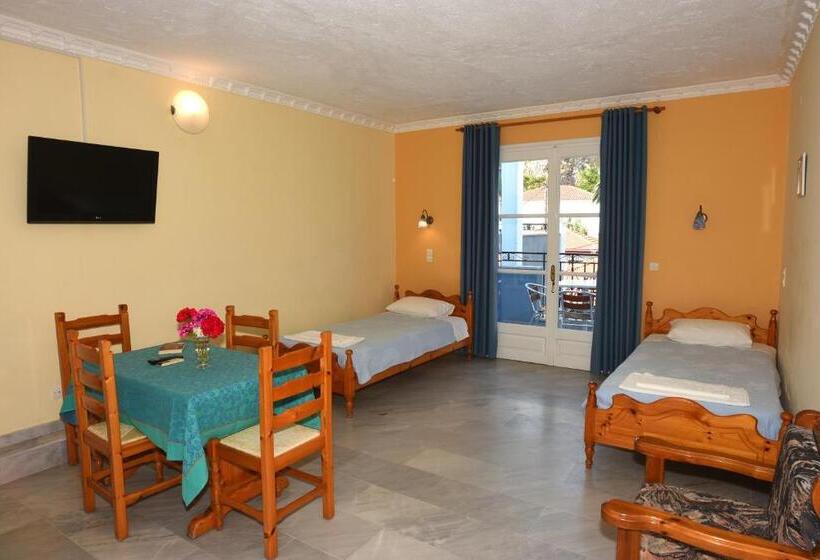 Апартаменты 1 Спальня с Балконом, Blue Sky Hotel   Petra   Lesvos   Greece
