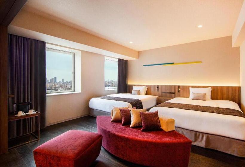 Номер Премиум, Karaksa Hotel Grande Shin Osaka Tower