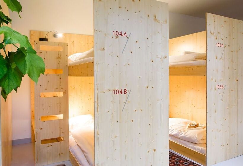 Кровать в Общей Комнате, The Green Elephant Hostel & Spa