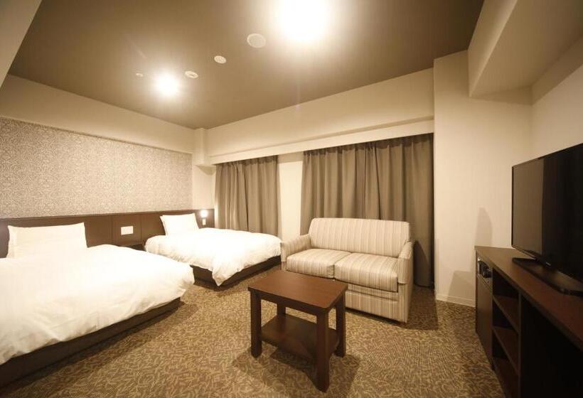 Номер Стандарт Трехместный, Dormy Inn Premium Osaka Kitahama