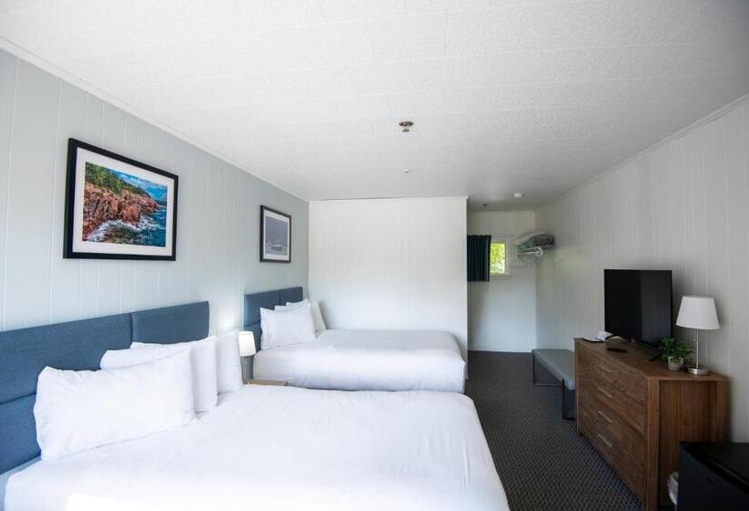 带2个双人床的标准工作室, Anchorage Motel