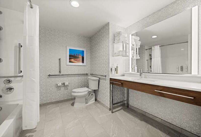 장애인을 위한 스탠다드 룸, Hampton Inn Cedar Falls Downtown