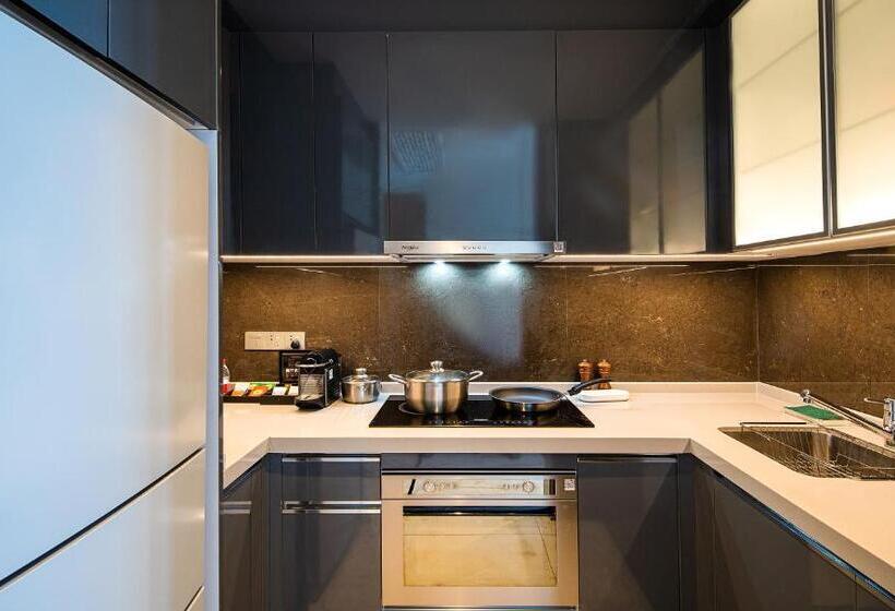 1 Bedroom Family Apartment Garden View, Oakwood Apartments Sanya