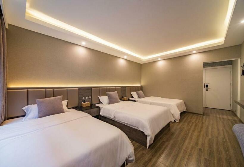 Номер Стандарт Трехместный, Global Village Mountain View Yangshuo
