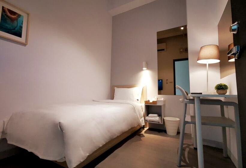 اتاق استاندارد یک تخته با سرویس بهداشتی مشترک, Bluewater Hotel Xpark Gloria Outlets Taoyuan Baseball Stadium