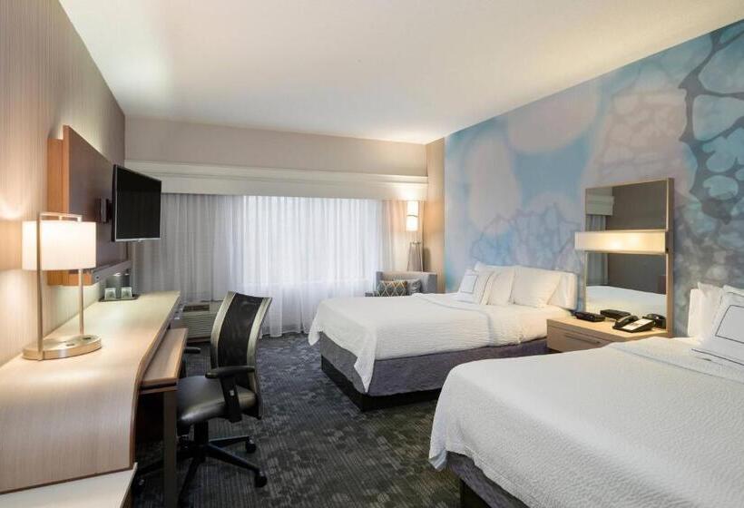 Номер Стандарт 2 Двуспальные Кровати, Courtyard By Marriott Scranton Montage Mountain