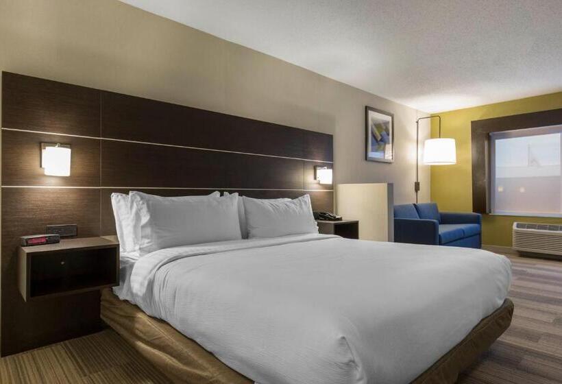 Люкс Адаптированный для Инвалидов, Holiday Inn Express And Suites Chicago West   St Charles, An Ihg