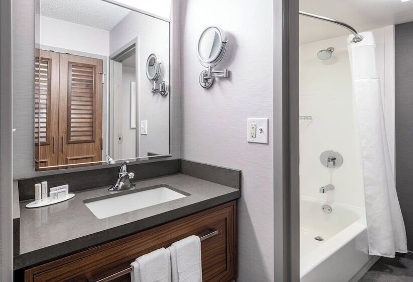 带2个双人床的标准工作室, Courtyard Austin South