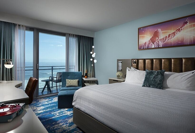 Номер Стандарт Двуспальная Кровать Вид на Море, Hard Rock Hotel Daytona Beach