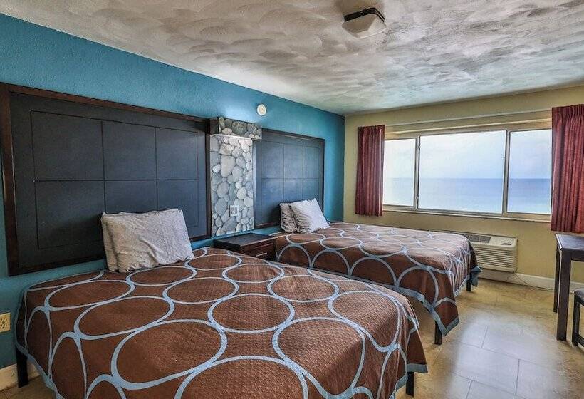 스탠다드 룸 더블 침대 2개, Driftwood Beach Motel