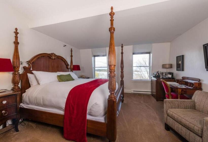 Номер Deluxe Вид на Море, Relais Chateaux Camden Harbour Inn