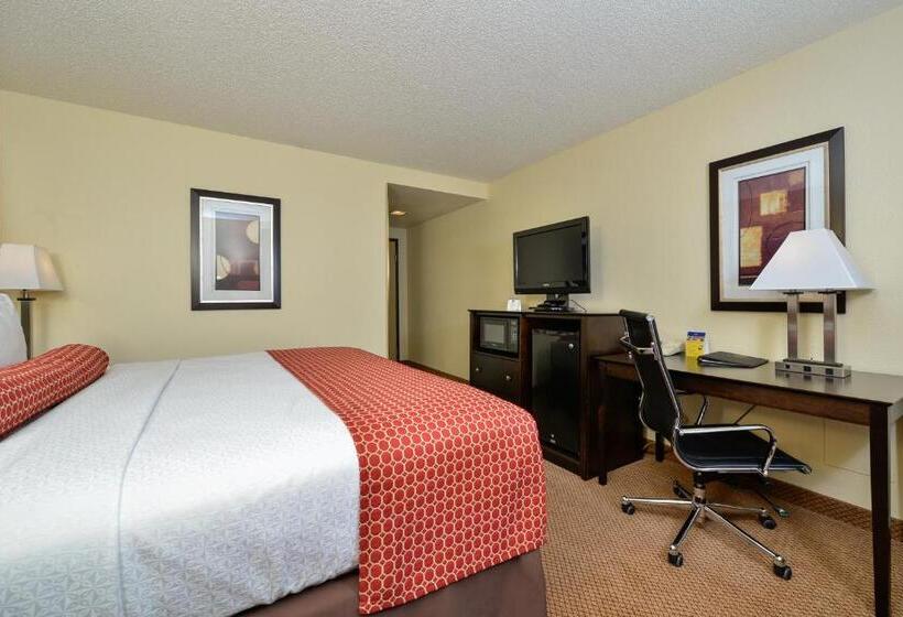 스탠다드 룸 킹사이즈 침대, Spark By Hilton Denver Tech Center Greenwood Village