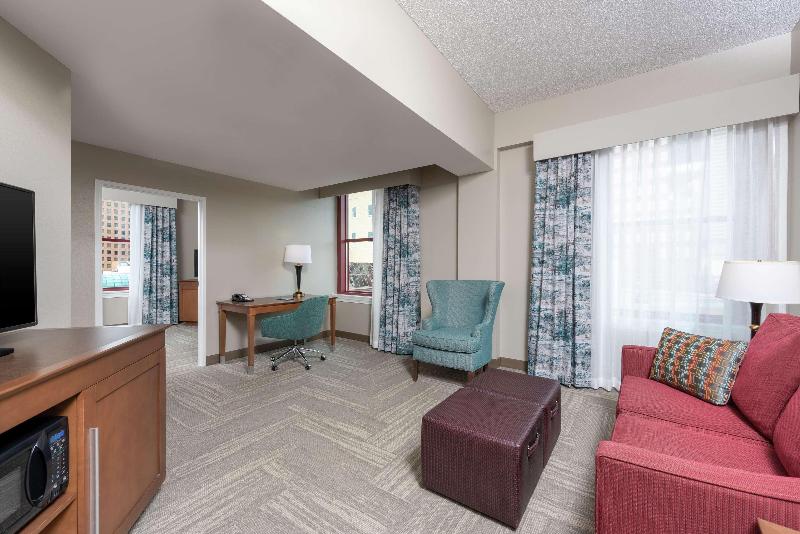 Suite Kingsize Bett, Hampton Inn Indianapolis Downtown Across From Circle Centre