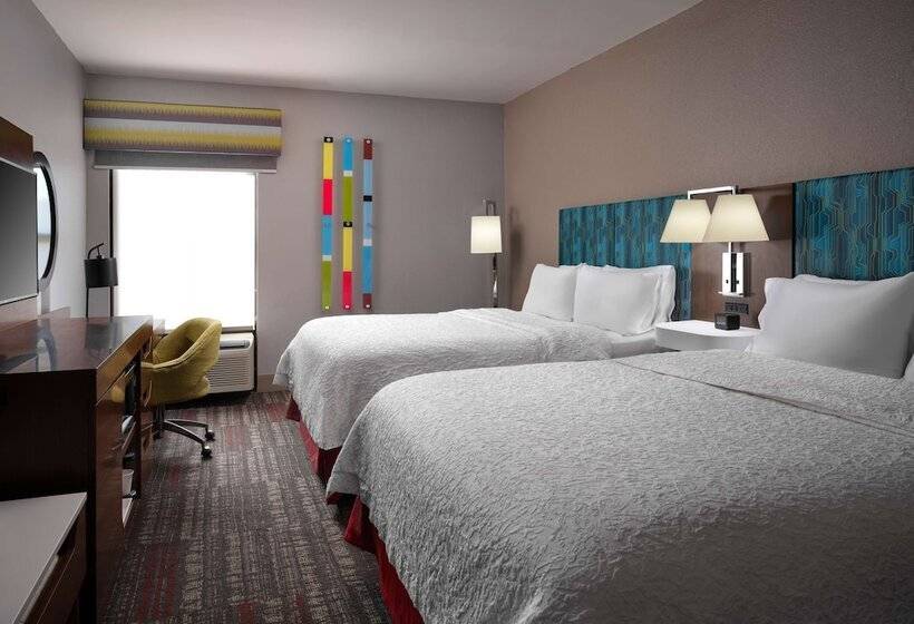 스탠다드 룸 더블 침대 2개, Hampton Inn Jackson/clinton
