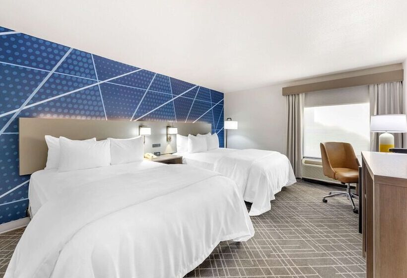 带2个双人床的标准工作室, Comfort Inn   Killeen Near Fort Cavazos