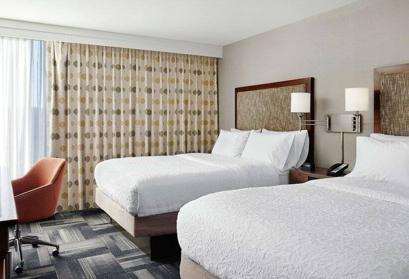 Номер Стандарт 2 Двуспальные Кровати, Hampton Inn Philadelphia King Of Prussia